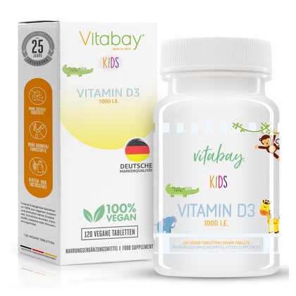 Vitabay Kids Vitamin D3 1000 IE 120 St online kaufen | DocMorris