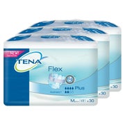 TENA ProSkin Flex Plus Inkontinenzvorlage mit Hüftbund M, 30 Stück 3X30 St