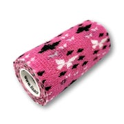 Produktabbildung: LisaCare kohäsive Bandage - Schmetterling Rosa - 10cm x 4,5m 1 St