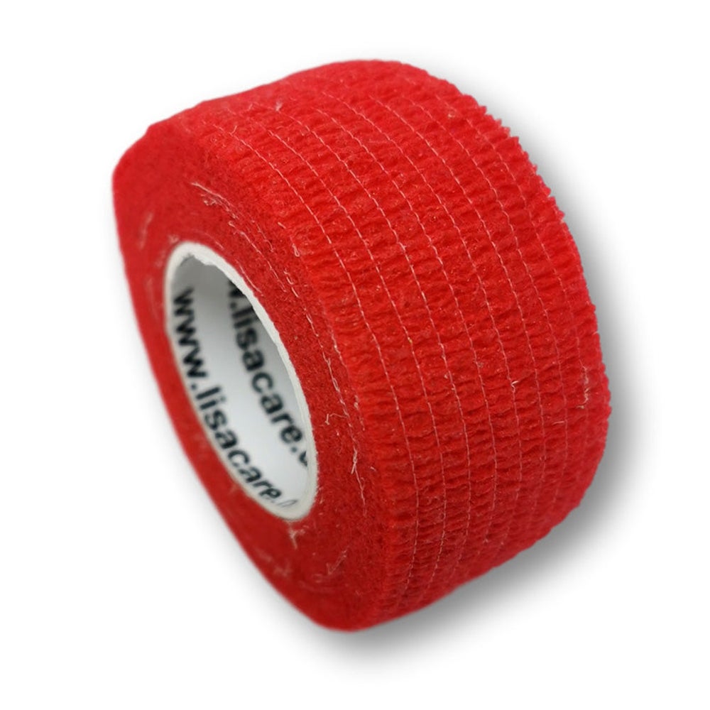 LisaCare Fingerpflaster - Rot - 2,5cm x 4,5m 1 St
