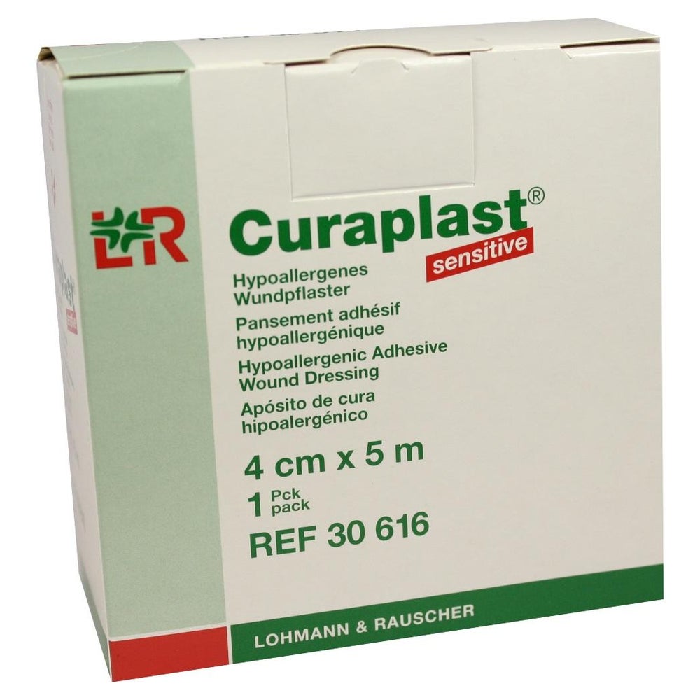 Curaplast Wundschnellverband sensitiv 4 cm x 5 m 1 St