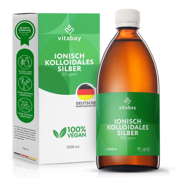 Vitabay Kolloidales Silber 100 PPM 500 ml