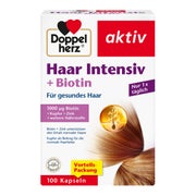 Produktabbildung: Doppelherz Haar Intensiv + Biotin 100 St