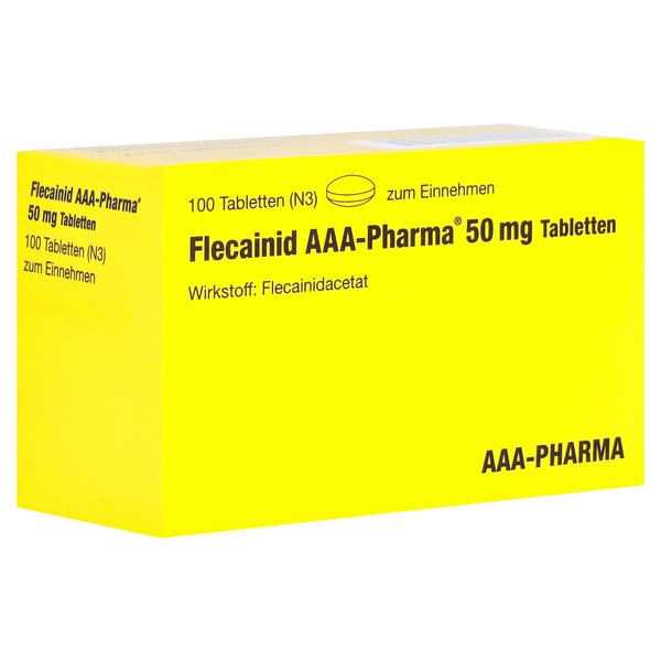 Flecainid Aaa-pharma 50 mg Tabletten 100 St
