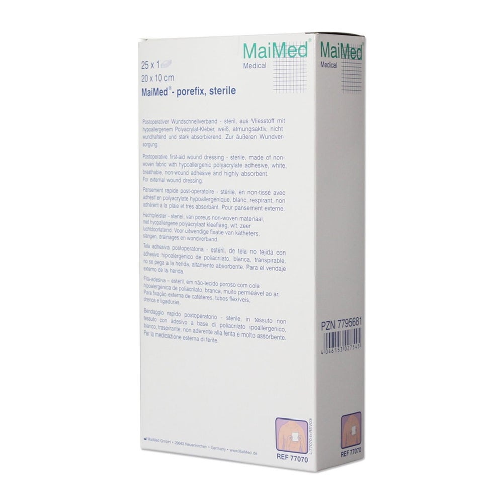 MaiMed porefix Wundschnellverband - 20 x 10 cm 25X1 St