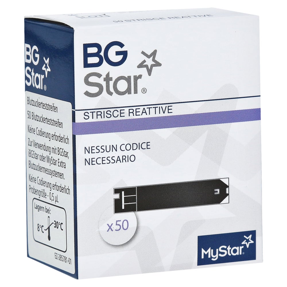 Bgstar Teststreifen 50 St