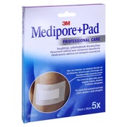 Medipore+pad 3M 10x10cm 3566NP Pflaster 5 St