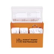 Produktabbildung: Söhngen Pflasterspender Kinder aluderm-aluplast, mit Schere und Notfallblock 1 St