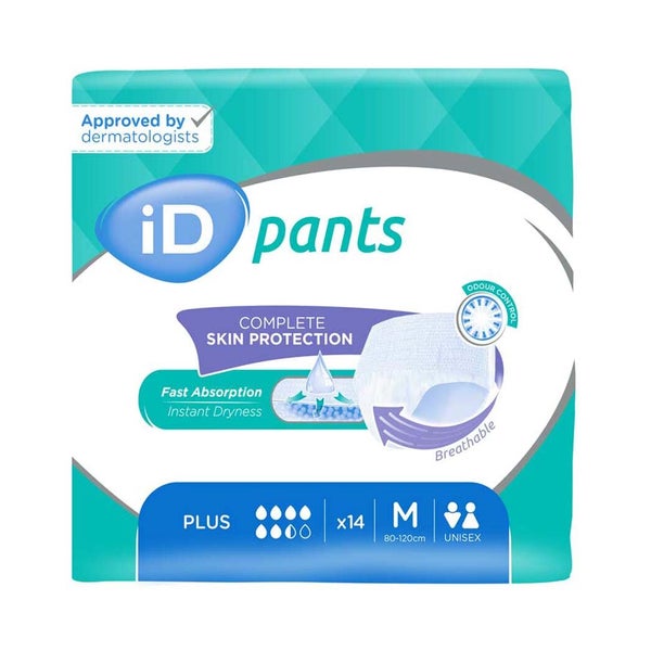 ID Pants Cotton Feel plus Gr.M 8X14 St