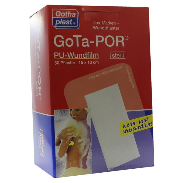 GOTA POR PU Wundfilm 15x10cm steril 50 St