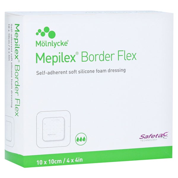 Mepilex Border Flex Schaumverb.haft.10x1 10 St