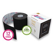 TAPE PRO mit 10% CBD schwarz 12 St