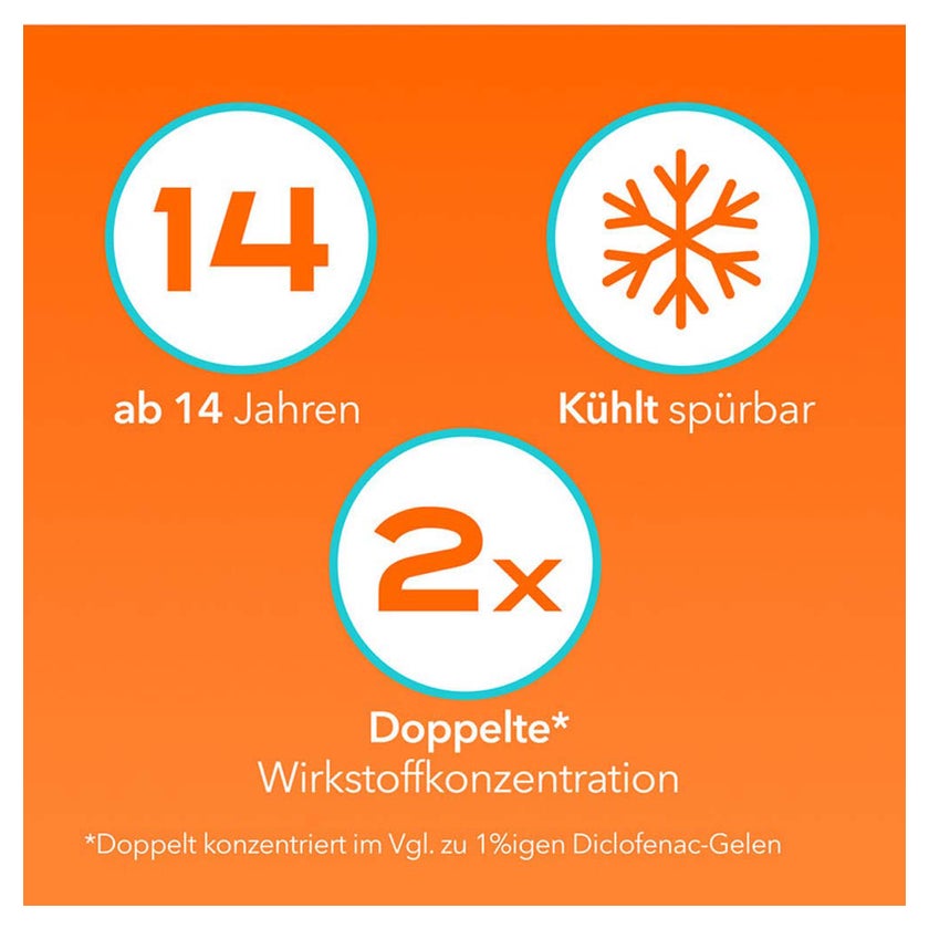 Diclox forte Schmerzgel 2% mit Diclofenac 150 g