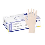Meditrade Vinyl 2000 PF Untersuchungshandschuhe transparent Gr. M 100 St
