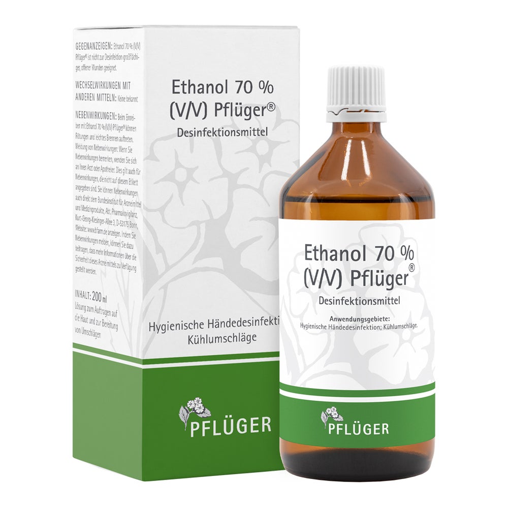 Desinfektionsmittel Ethanol 70% V/V Pflü 200 ml