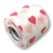 Produktabbildung: LisaCare selbstklebender Verband - Herzen Weiß - 5cm x 4,5cm 1 St
