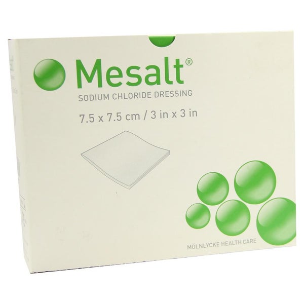Mesalt Kompressen 7,5x7,5 cm 30 St