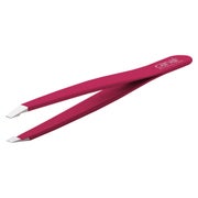 Haarpinzette, gerade, fuchsia, rostfrei, 9 cm 1 St