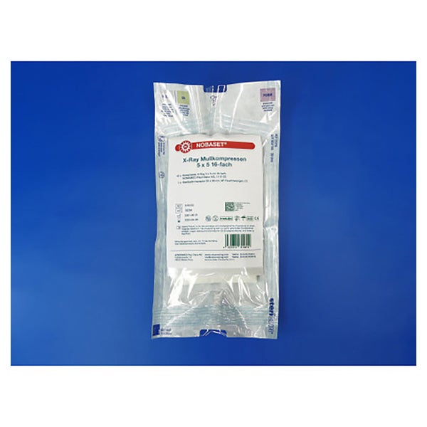 NOBA Nobaset® X-Ray Mullkompressen 16-lagig - 7,5 cm x 7,5 cm P10 30 Stück 30X10 St
