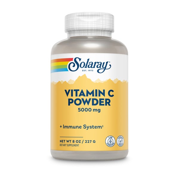Vitamin C 5000 Mg Solaray Pulver 227 g
