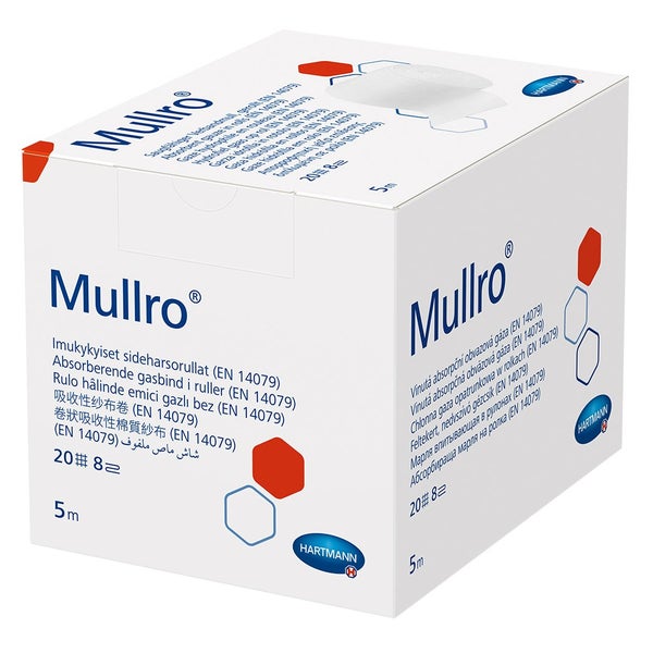 Hartmann Mullro® Verbandmull 20- fädig 8- lagig - 5 m 1 St