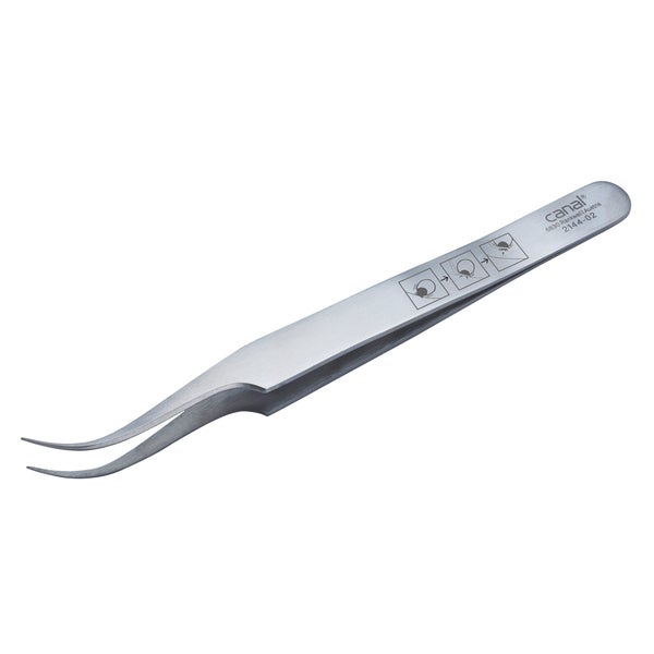 Zeckenpinzette für Menschen rostfrei, 11 cm 1 St