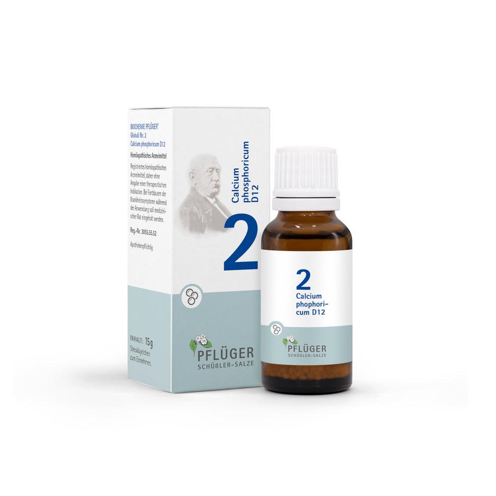 Biochemie Pflüger Schüßler-Salz Nr. 2 Calcium phosp. D12 15 g