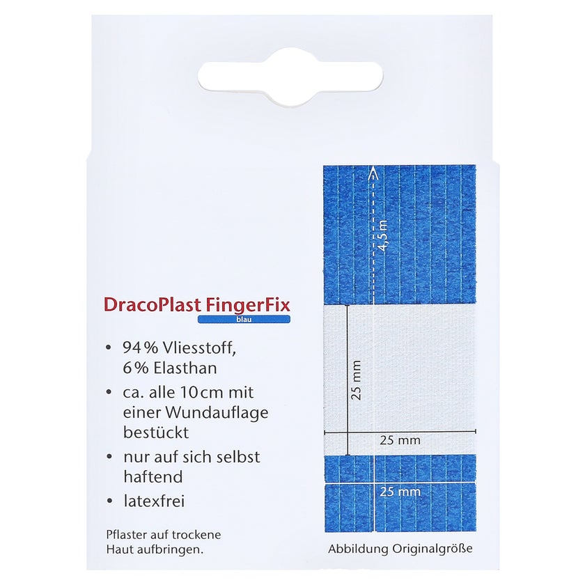 Dracoplast Fingerfix 2,5 cmx4,5 m m.Wund 1 St, 1 St online kaufen 