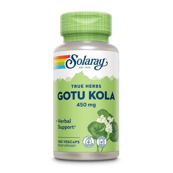 Gotu Kola Centella Asiatica Solaray Kapseln 100 St