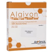 Produktabbildung: Algivon Honig Wundauflage 10x10 cm 5 St
