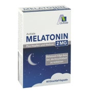 Produktabbildung: Melatonin 2 Mg Plus Hopfen Und Melisse Kapseln 60 St