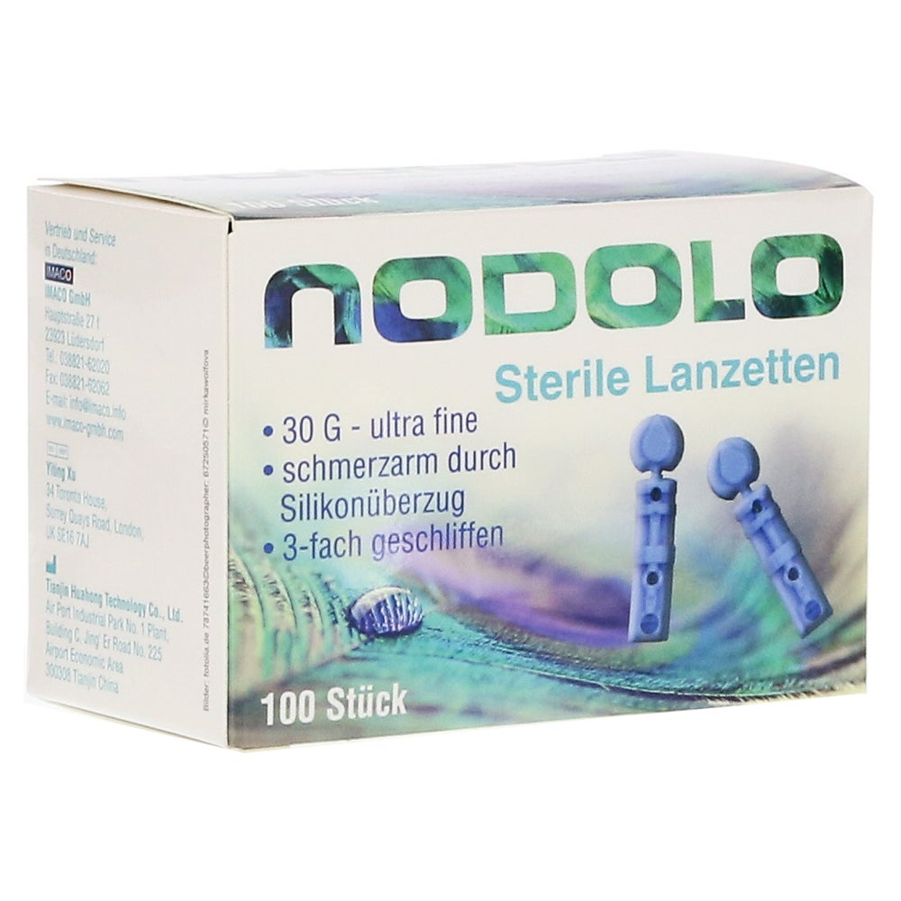 Lanzetten Nodolo Steril 30 G ultra fine 100 St
