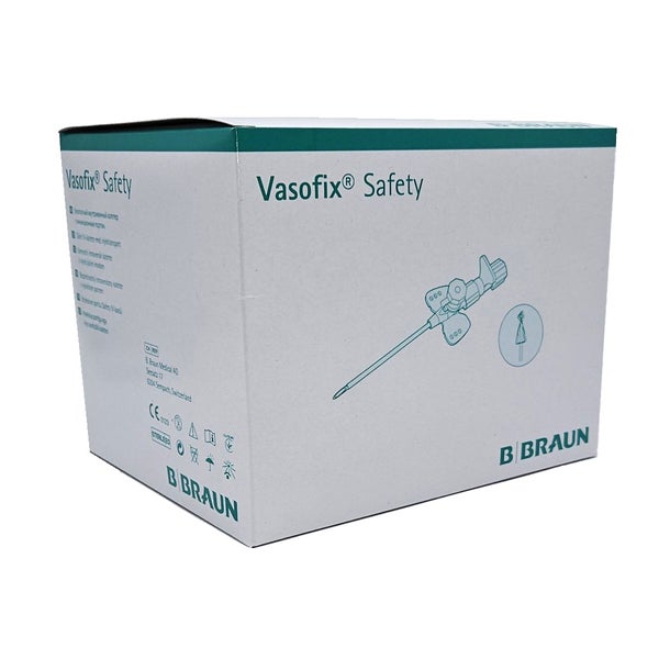 Vasofix Safety Kanüle 20 G 1,1x33 mm ros 50 St