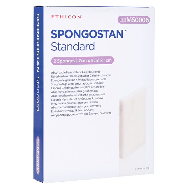 Spongostan Standard 10x50x70 mm Schwämme 2 St