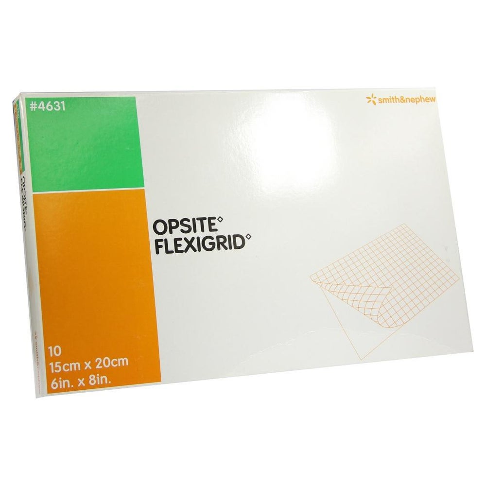 Opsite Flexigrid Transparenter Wundverband 15x20cm 10 St