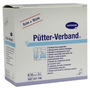 Pütter-Verband® Kurzzugbinde 8/10 cm x 5 m 2 St