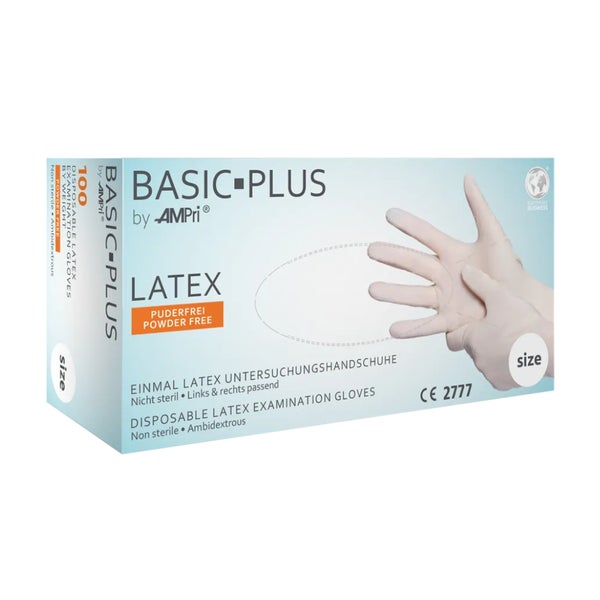 Basic PLUS U.hands.latex unster.puderfre 100 St 100 St