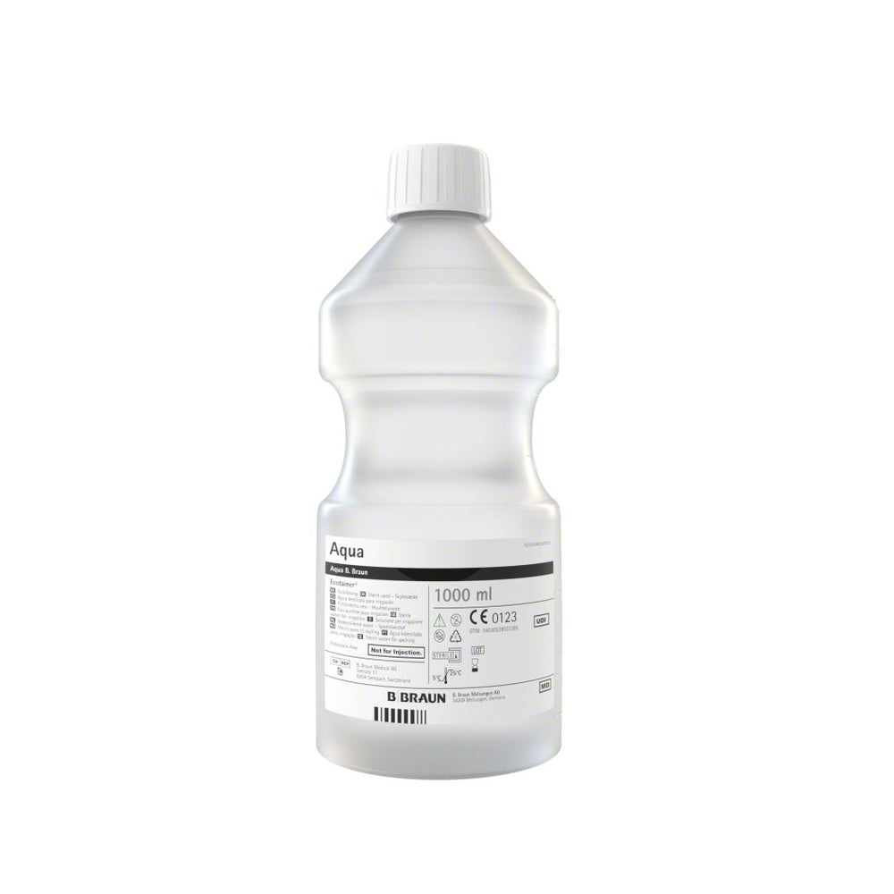 B.Braun Aqua B. Braun Spüllösung (6x1000ml) Ecotainer 6X1000 ml