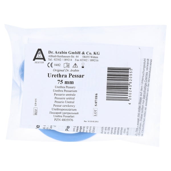 Arabin Urethra Pessar 75 mm 1 St