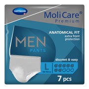 MoliCare Premium Men Pants, 7 Tropfen, Gr. L, Hüftumfang 100 - 150 cm 7 St