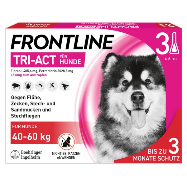 FRONTLINE TRI-ACT - Hund XL 40-60 kg 3 St