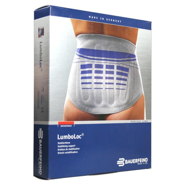 Lumboloc Rückenstütz Bandage Gr.4 titan 1 St