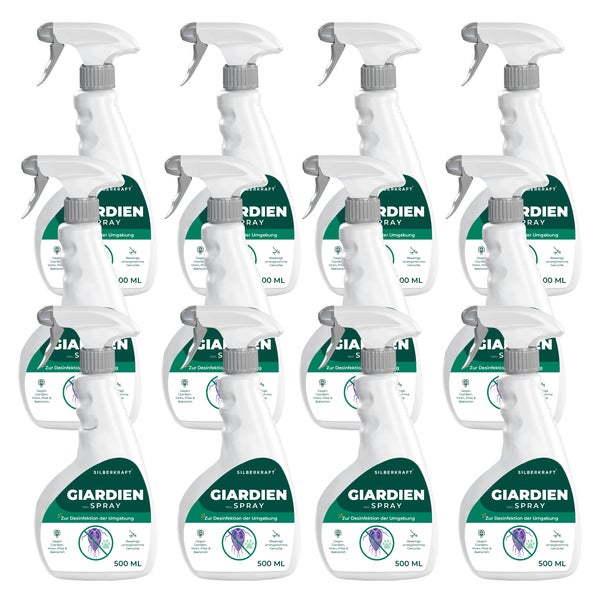 Silberkraft Giardienspray 12 x 500 ml 6000 ml