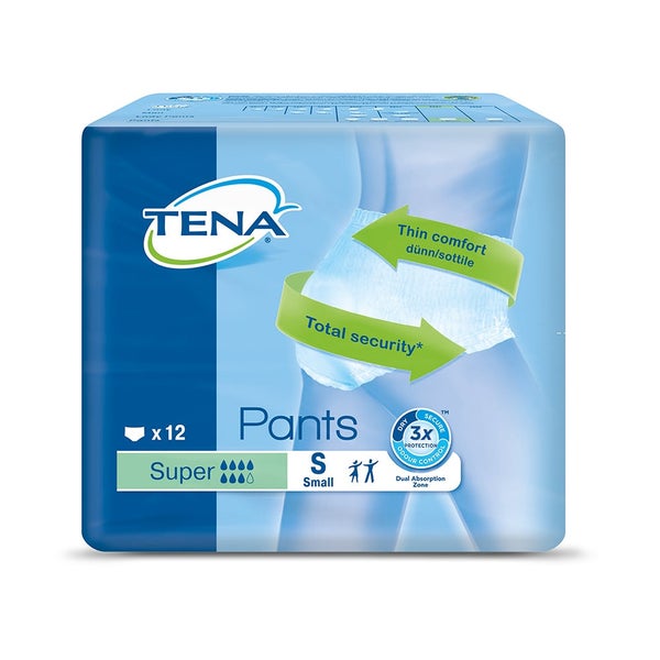 TENA Pants Super 12 Stück - (65-85 cm) Gr. S 12 St
