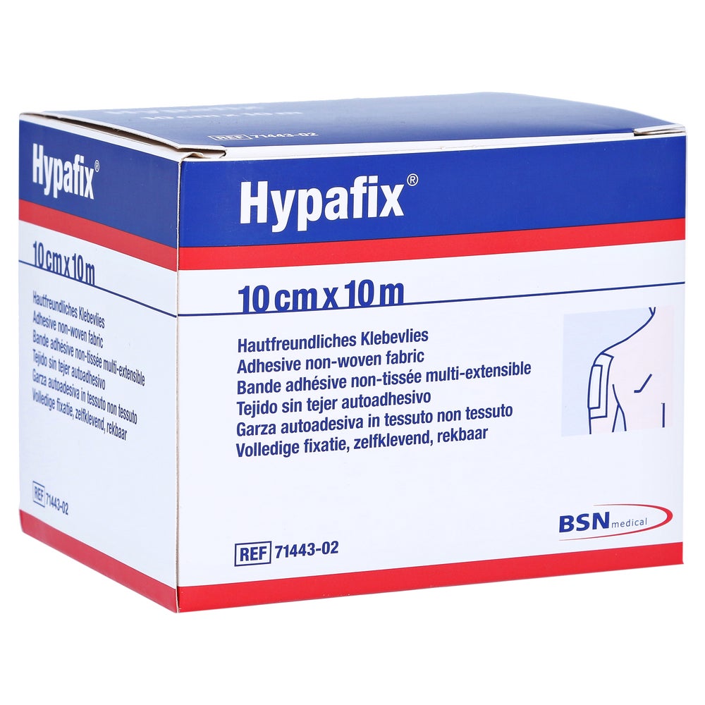 Hypafix Klebevlies Hypoallergen 10 cmx10 1 St
