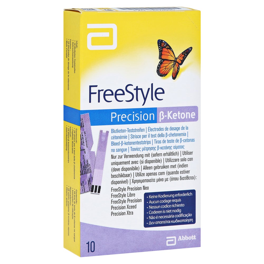 Freestyle Precision ß-ketone Blutketon T 10 St