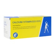 Calcium/vitamin D3 Evers 600 mg/400 I.E 100 St