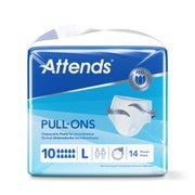 Produktabbildung: Attends Pull-Ons 10 Large, 100-140 cm Hüftumfang 4X14 St
