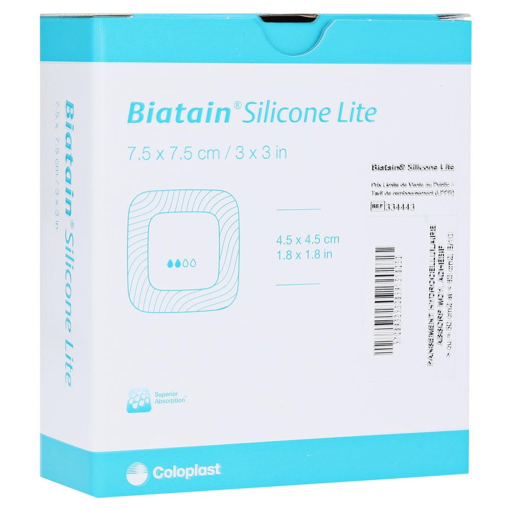 Biatain Silicone Lite Schaumverband 7,5x 10 St