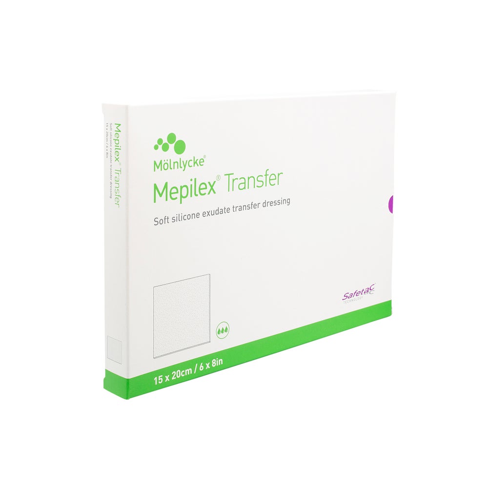 Mepilex Transfer Schaumverband 15x20 cm 5 St